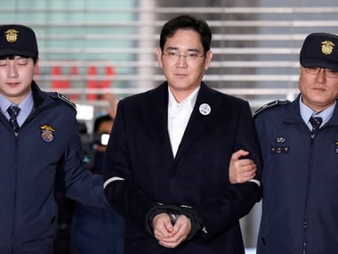 Samsung Group chief, Jay Y. Lee. Reuters.