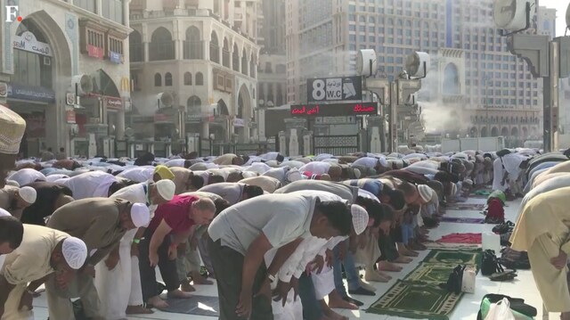 Watch: Two million pilgrims converge on Mecca for the hajj Watch: Two million pilgrims converge on Mecca for the hajj
