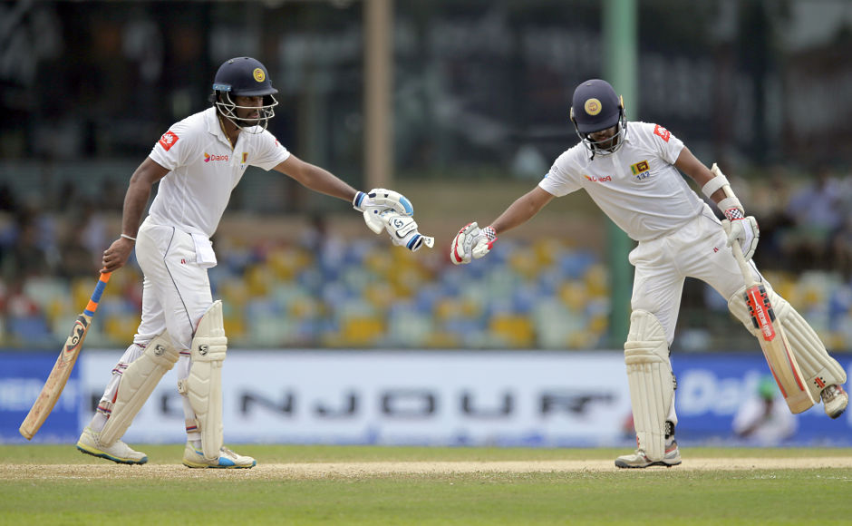The duo Dimuth Karunaratne and Kusal Mendis showed immense grit and fight as they went on to stitch the highest partnership of 191 runs for Sri Lanka in the ongoing series. AP The duo Dimuth Karunaratne and Kusal Mendis showed immense grit and fight as they went on to stitch the highest partnership of 191 runs for Sri Lanka in the ongoing series. AP