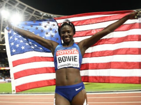 IAAF World Athletics Championships 2017: Tori Bowie claims gold with dramatic finish in 100m final IAAF World Athletics Championships 2017: Tori Bowie claims gold with dramatic finish in 100m final
