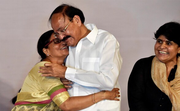 Venkaiah Naidu elected as vice-president, BJP workers celebrate across India Venkaiah Naidu elected as vice-president, BJP workers celebrate across India
