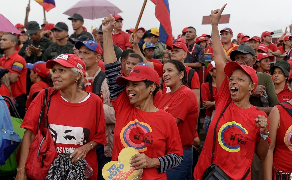 Military analyst Rocio San Miguel judged the weekend's exercises to be mere propaganda rather than a meaningful challenge to Donald Trump. AP Military analyst Rocio San Miguel judged the weekend's exercises to be mere propaganda rather than a meaningful challenge to Donald Trump. AP