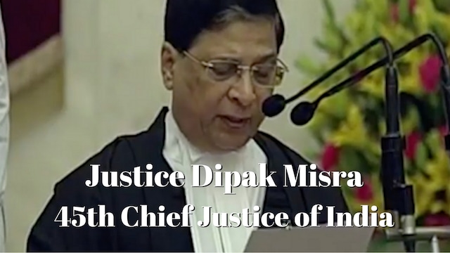 Dipak Misra takes over as 45th CJI for 13 months: Short stints have been a curse for India's highest judicial post Dipak Misra takes over as 45th CJI for 13 months: Short stints have been a curse for India's highest judicial post