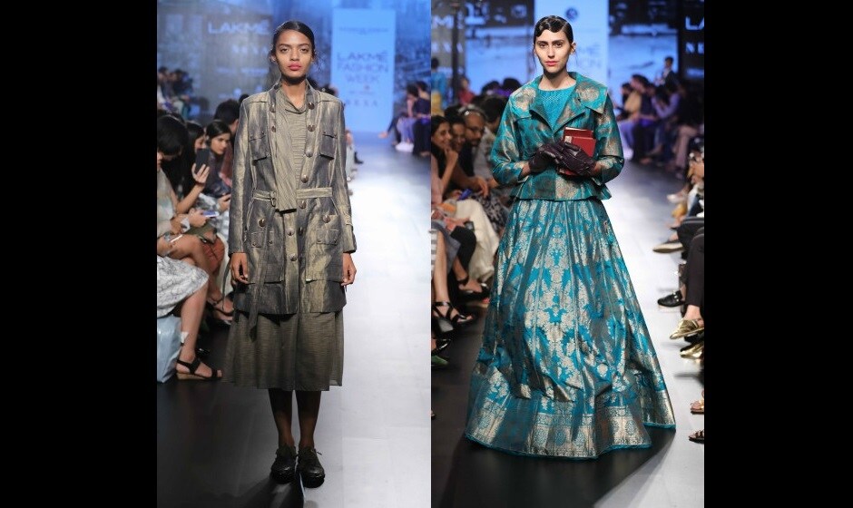 Sailesh Singhania's The Winter Rose Collection and Sayatan Shankar's Intense Military look at Day 3 of the Lakmé Fashion Week Winter/Festive 2017 Sailesh Singhania's The Winter Rose Collection and Sayatan Shankar's Intense Military look at Day 3 of the Lakmé Fashion Week Winter/Festive 2017