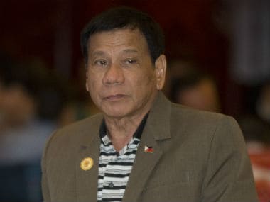 File image of Philipinnes president Rodrigo Duterte. AP