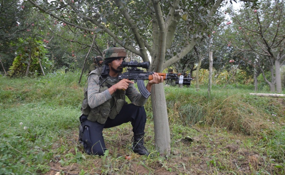 Militants entered Pulwama town's district police lines at around 3.40 am and attacked a guard-post with grenades and gunfire, the police said. Hilal Shah Militants entered Pulwama town's district police lines at around 3.40 am and attacked a guard-post with grenades and gunfire, the police said. Hilal Shah