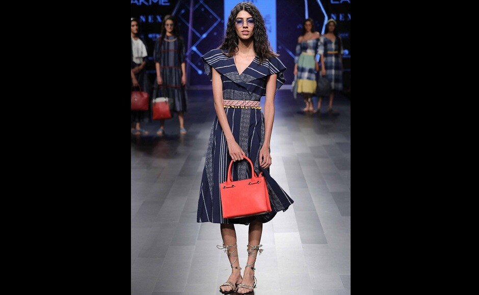 Caprese, the leading handbag line also presented its latest collection by Jodi Life at Lakmé Fashion Week 2017. Caprese, the leading handbag line also presented its latest collection by Jodi Life at Lakmé Fashion Week 2017.