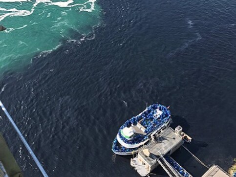Niagara Falls: Foul-smeling sewer sludge turns water black; alarms businesses, tourists Niagara Falls: Foul-smeling sewer sludge turns water black; alarms businesses, tourists