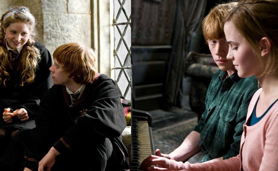 One of the Harry Potter film series' most iconic aspects was Ron Weasley's friendship and eventual relationship with Hermione Granger. He did, however, get involved with a girl called Lavender in The Half-Blood Prince. Image from Facebook One of the Harry Potter film series' most iconic aspects was Ron Weasley's friendship and eventual relationship with Hermione Granger. He did, however, get involved with a girl called Lavender in The Half-Blood Prince. Image from Facebook