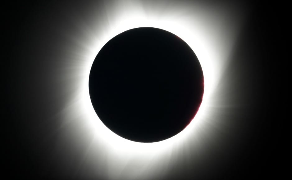 On Monday, the US witnessed its first total eclipse in 99 years, casting a shadow from the coast of Oregon to South Carolina for almost 90 minutes. AP On Monday, the US witnessed its first total eclipse in 99 years, casting a shadow from the coast of Oregon to South Carolina for almost 90 minutes. AP