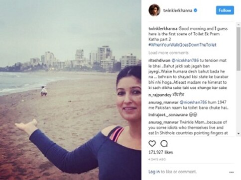 How Twinkle Khanna's tweets against open defecation turned into Toilet: Ek Privilege Ki Katha How Twinkle Khanna's tweets against open defecation turned into Toilet: Ek Privilege Ki Katha