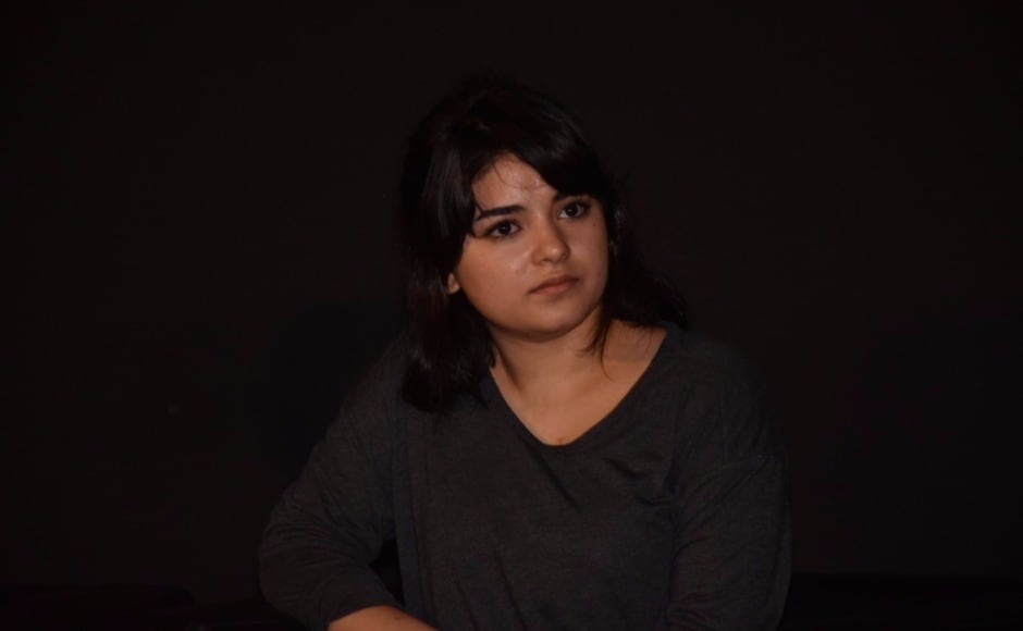 The role of the aspiring singer Insia is played by the Dangal fame Zaira Wasim The role of the aspiring singer Insia is played by the Dangal fame Zaira Wasim