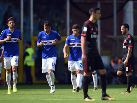 Serie A: AC Milan's poor away form continues as they lose to Sampdoria; stay fifth in league table Serie A: AC Milan's poor away form continues as they lose to Sampdoria; stay fifth in league table