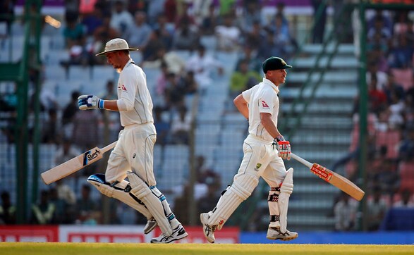 David Warner, Peter Handscomb slam fifties to put Australia ahead against Bangladesh David Warner, Peter Handscomb slam fifties to put Australia ahead against Bangladesh