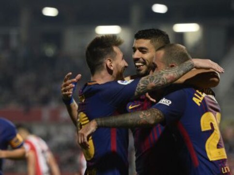 La Liga: Barcelona thump Girona to maintain perfect start; Real Madrid, Atletico keep pace with victories La Liga: Barcelona thump Girona to maintain perfect start; Real Madrid, Atletico keep pace with victories