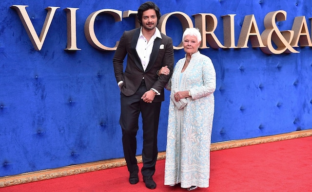 Actors Ali Fazal and Judi Dench pose for photographs during the UK premiere of Victoria & Abdul. Image courtesy: Matt Crossick/PA via AP Actors Ali Fazal and Judi Dench pose for photographs during the UK premiere of Victoria & Abdul. Image courtesy: Matt Crossick/PA via AP
