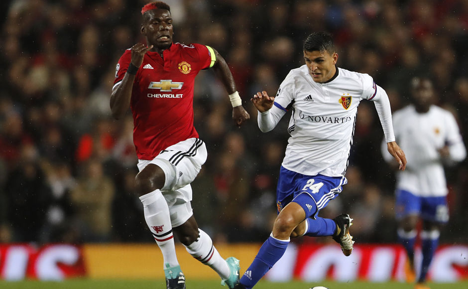 However, United lost Paul Pogba in the opening 15 minutes after the Frenchman pulled his hamstring. AP However, United lost Paul Pogba in the opening 15 minutes after the Frenchman pulled his hamstring. AP