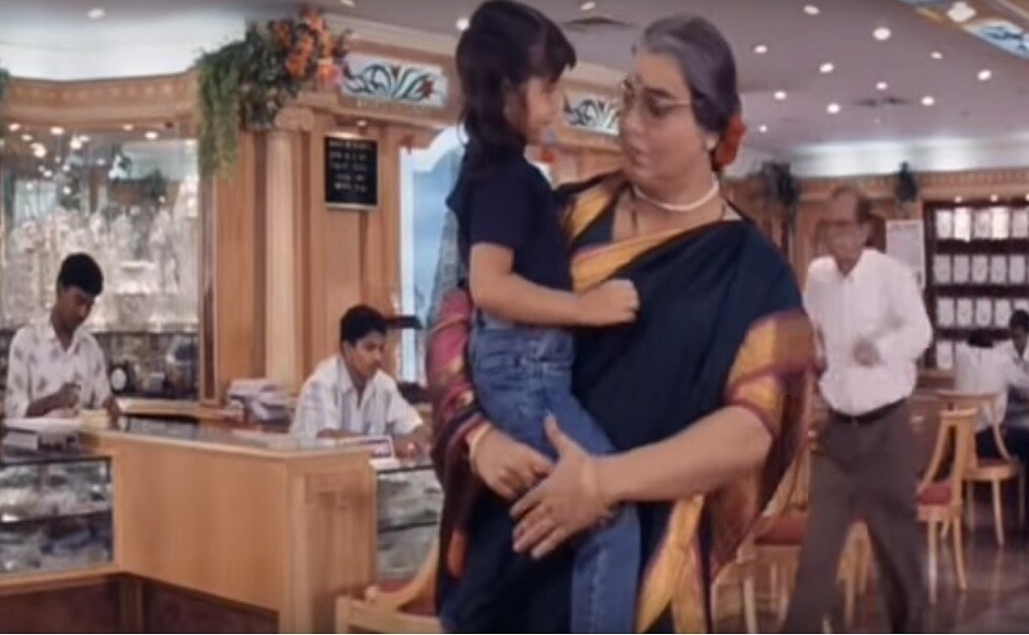 The year 1997 saw Tamil superstar Kamal Haasan donning the look of an old nanny in Chachi 420. The film was directed by Haasan himself and stars Haasan, Tabu, Amrish Puri and the Dangal actress Fatima Sana Shaikh. Chachi 420 was a film about a divorced dad's longing to be around his daughter and in turn, present a hilarious laugh-riot. Image courtesy: YouTube screengrab From Piku to Bhoomi, a look at some of the best father-daughter relationships on screen