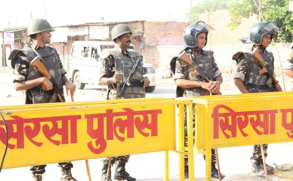 On Day 2 of Dera HQ search ops, police find tunnel connecting Ram Rahim's 'gufa' to residence of sadhvis On Day 2 of Dera HQ search ops, police find tunnel connecting Ram Rahim's 'gufa' to residence of sadhvis