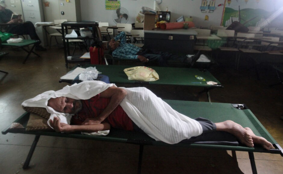 The US Federal Emergency Management Agency has stationed more than 500 officials in Puerto Rico, and more than 450 shelters, which together can hold roughly 63,000 people. Reuters The US Federal Emergency Management Agency has stationed more than 500 officials in Puerto Rico, and more than 450 shelters, which together can hold roughly 63,000 people. Reuters