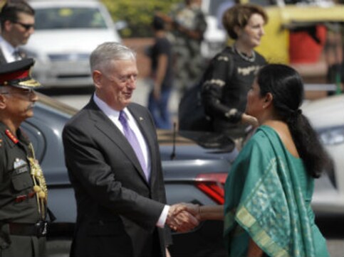 James Mattis arrives in New Delhi, meets PM, Nirmala Sitharaman; drones, fighter jet deal on cards James Mattis arrives in New Delhi, meets PM, Nirmala Sitharaman; drones, fighter jet deal on cards