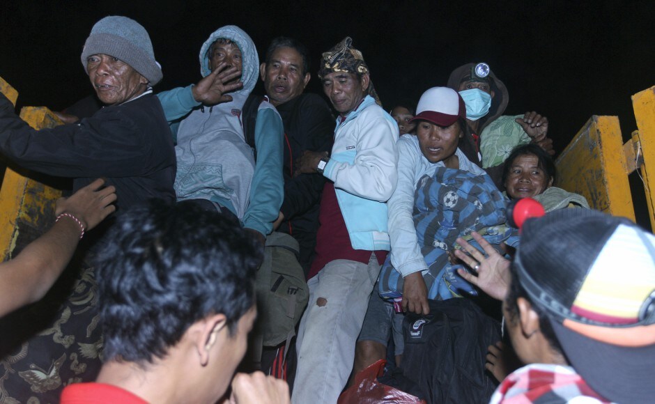 The National Disaster Mitigation Agency said no-one should be within 9 kilometers of the crater. AP Indonesia: Authorities raise highest volcano alert on Bali island, thousands evacuated