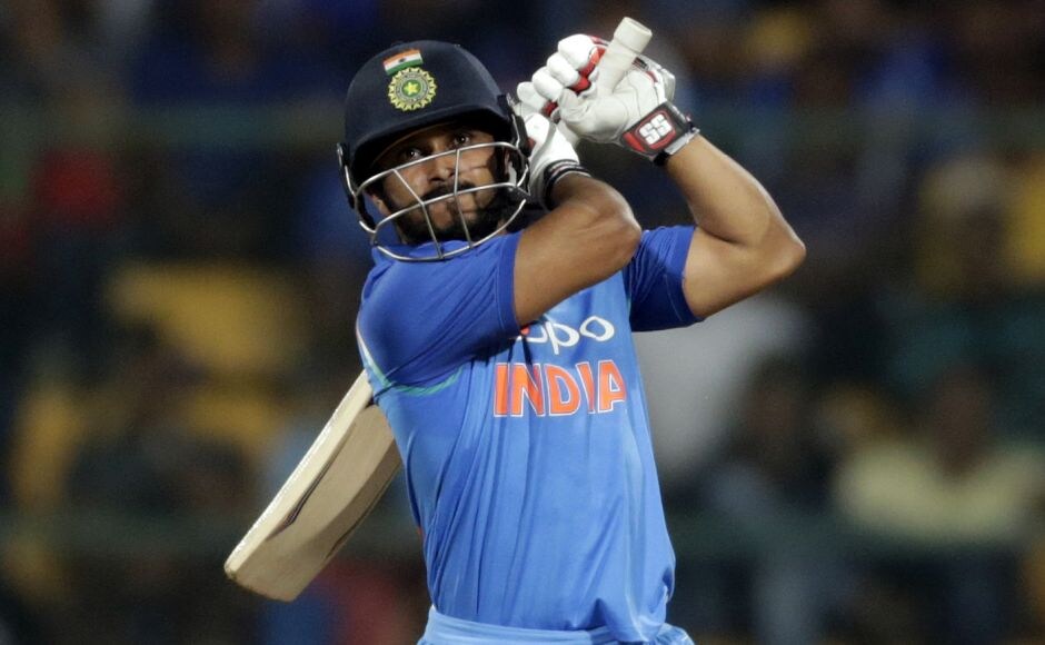 Kedar Jadhav smashed seven fours and a six for his 67 but was caught in the deep in the 46th over. AP David Warner smashes sparkling century in 100th ODI to end Australia's losing streak