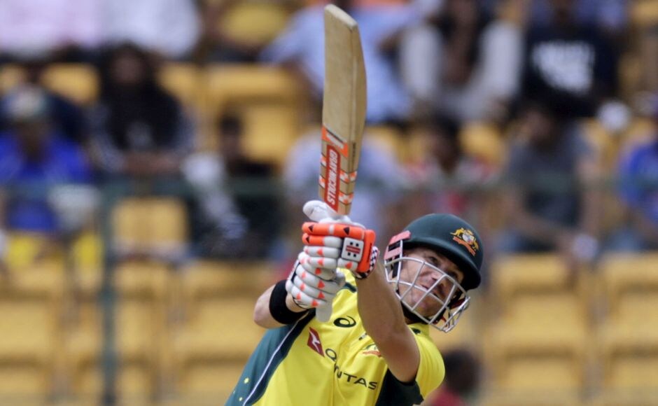 Warner reached his hundred off 103 balls to become the eighth batsman to achieve this feat in the 100th ODI. AP David Warner smashes sparkling century in 100th ODI to end Australia's losing streak