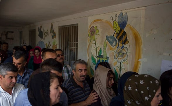 Iraqi Kurds vote in an independence referendum defying Baghdad Iraqi Kurds vote in an independence referendum defying Baghdad