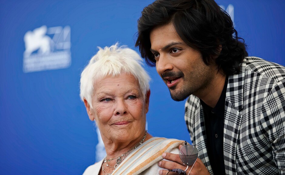 Actors Judi Dench and Ali Fazal attend the photo-call for the team of Victoria and Abdul. Image from Twitter. Actors Judi Dench and Ali Fazal attend the photo-call for the team of Victoria and Abdul. Image from Twitter.