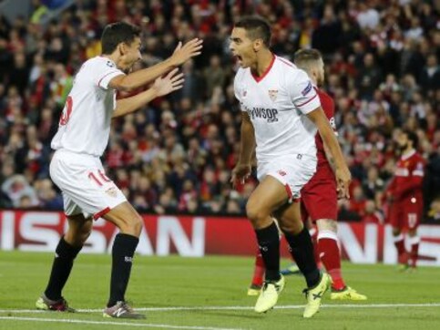 Champions League: Liverpool held by Sevilla in terse clash featuring two sendings-off and coaching staff spat Champions League: Liverpool held by Sevilla in terse clash featuring two sendings-off and coaching staff spat