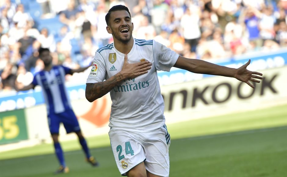 Real Madrid turned to new midfielder Dani Ceballos to help it get back on the winning path. The midfielder made the most of his first start for Zinedine Zidane's team by scoring twice in the victory at last-place Alaves. AP Barcelona's Luiz Suarez scores in 100th La Liga appearance, Real Madrid win on Cristiano Ronaldo's return
