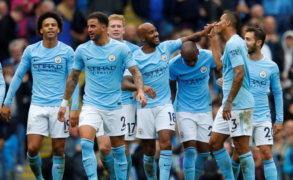 Manchester City put in a five-star performance to dismantle Crystal Palace to stay top of the Premier League. Reuters Manchester City, United continue good start, Alvaro Morata hat-trick powers Chelsea past Stoke in Premier League