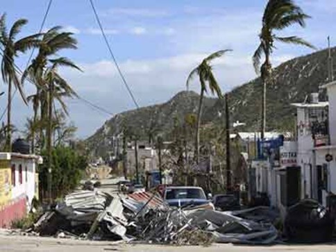 Hurricane Norma expected to strengthen in eastern Pacific, may threaten Mexico's Baja California Peninsula