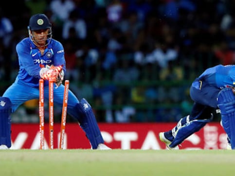 Former India captain MS Dhoni becomes first wicketkeeper to effect 100 stumpings in ODIs Former India captain MS Dhoni becomes first wicketkeeper to effect 100 stumpings in ODIs