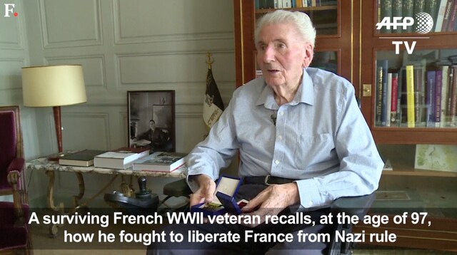 'I'm off to war': French Order of Liberation vet remembers WWII 'I'm off to war': French Order of Liberation vet remembers WWII