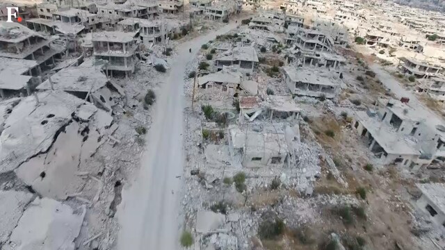 Drone footage shows scale of destruction in Syria’s Daraa Drone footage shows scale of destruction in Syria’s Daraa