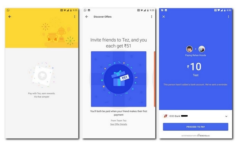 Google Tez will be coming up with Offers and Rewards to get more users on the platform