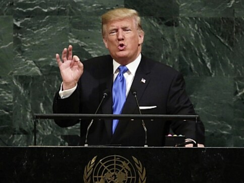 Donald Trump at UNGA: Full text of US president's speech threatening 'total destruction' of North Korea Donald Trump at UNGA: Full text of US president's speech threatening 'total destruction' of North Korea