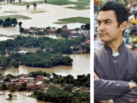 Aamir Khan extends hand of relief to Bihar flood victims by donating Rs 25 lakh Aamir Khan extends hand of relief to Bihar flood victims by donating Rs 25 lakh