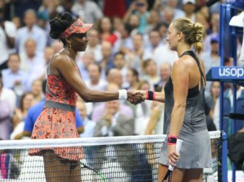 US Open 2017: Venus Williams beats Petra Kvitova, sets up all-American semi-final against Sloane Stephens US Open 2017: Venus Williams beats Petra Kvitova, sets up all-American semi-final against Sloane Stephens