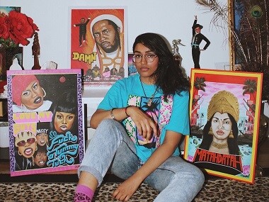 Hip-Hop meets Bollywood: Artist Jasmin Sehra's portraits blend two distinct aesthetics