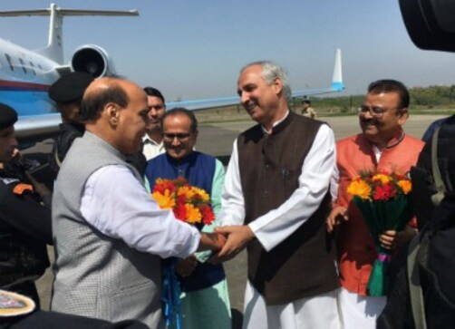 Rajnath Singh meets over 24 Jammu and Kashmir delegations, reviews progress on state development package
