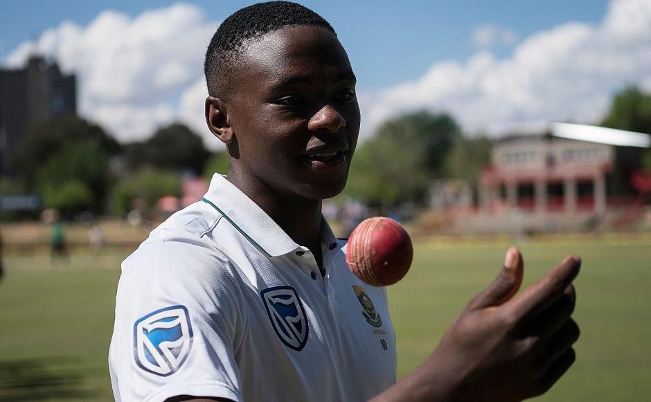 South Africa's Kagiso Rabada keeps the match ball as memorabilia as he celebrates his 100th Test wicket during the 3rd Day of the 2nd Test. The 22-year old finished with a 10-wicket haul to make the special occasion sweeter. AFP Kagiso Rabada's 10-wicket haul humbles Bangladesh Tigers, helping South Africa achieve biggest Test win
