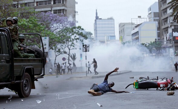 Violence erupts in Kenya as protests for electoral reform intensify ahead of presidential election
