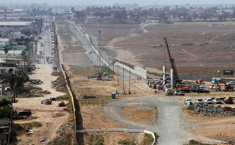 In late November, a private company, which border patrol officials declined to name, will begin a 30-60 day process of testing the wall prototypes to determine how easy they would be to climb over or dig beneath. Reuters In late November, a private company, which border patrol officials declined to name, will begin a 30-60 day process of testing the wall prototypes to determine how easy they would be to climb over or dig beneath. Reuters