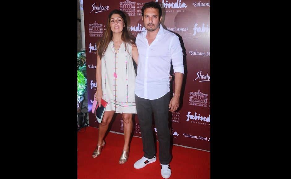 Anaita Shroff Adajania attended the event with her filmmaker husband Homi Adjania. Anaita Shroff Adajania attended the event with her filmmaker husband Homi Adjania.