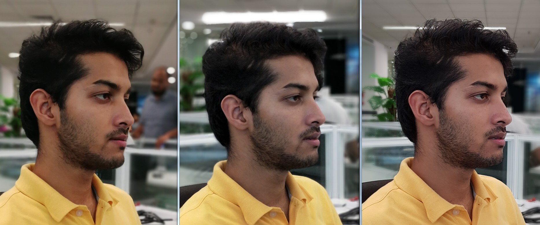 Smartphones must really on software tricks to simulate bokeh, and they're still not very good at it.