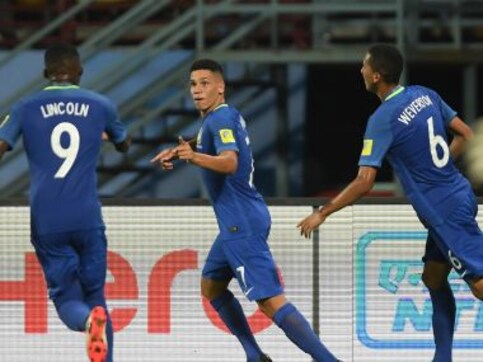 FIFA U-17 World Cup 2017: Brazil book place in knock-out rounds with easy win over defensive North Korea FIFA U-17 World Cup 2017: Brazil book place in knock-out rounds with easy win over defensive North Korea