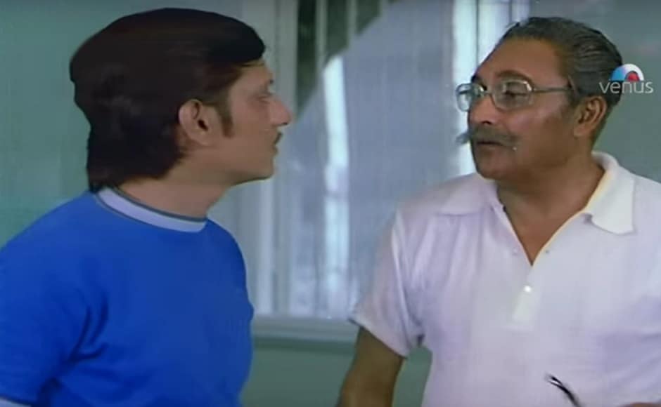 Ashok Kumar played the love guru of Amol Palekar in the 1975 film Chhoti Si Baat. Image courtesy: Screen grab via YouTube On Ashok Kumar's birth anniversary, a look at his memorable appearances on celluloid